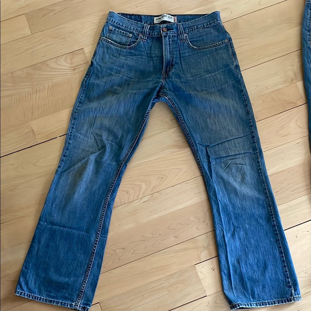 Levi's Blue Straight Jeans Classic Design